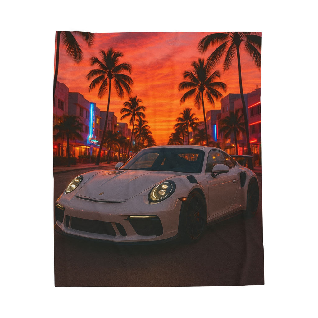 GT3 RS–Inspired Sherpa Fleece Blanket