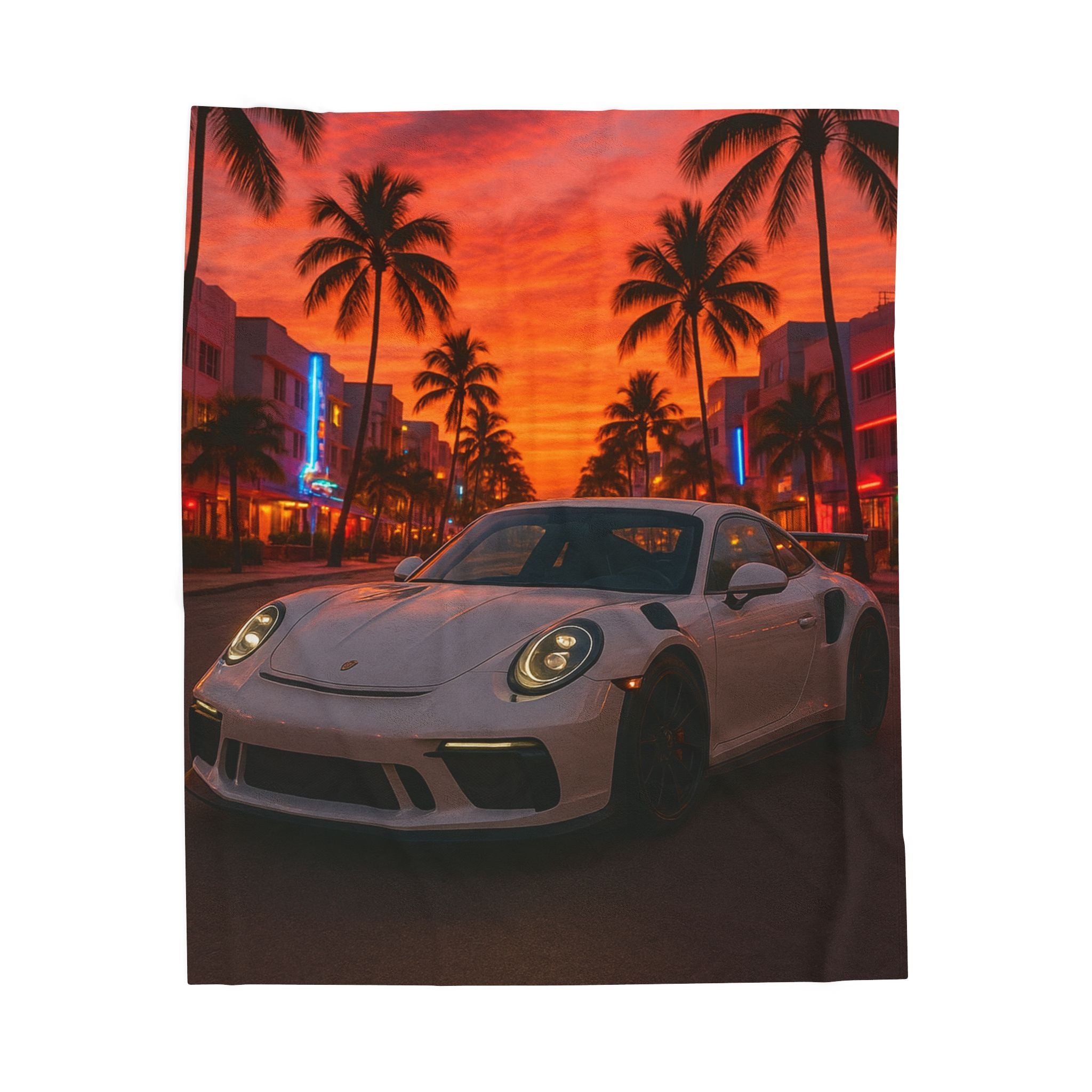 GT3 RS–Inspired Sherpa Fleece Blanket